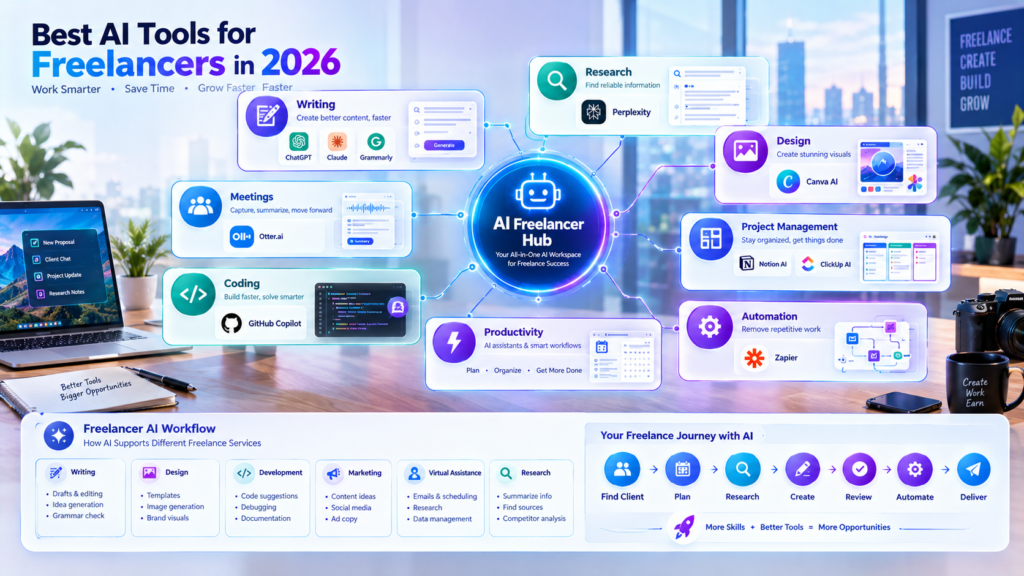 Best AI Tools for Freelancers in 2026